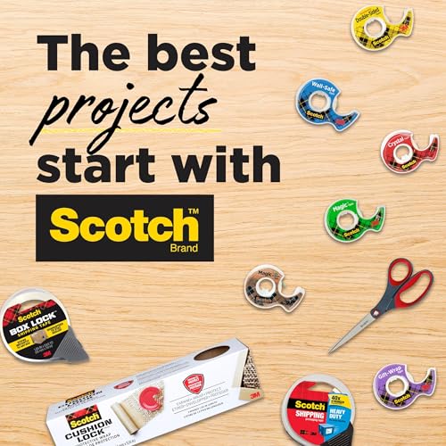 Scotch Expressions Masking Tape, .94 in x 20 yd, 3 Rolls/Pack | Red, Yellow, Green, 3437-3PRM - image 8
