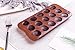 Silicone Chocolate Molds 2pcs Chocolate Cup Molds for Candy,Keto Fat Bombs & Mini Peanut Butter Cup