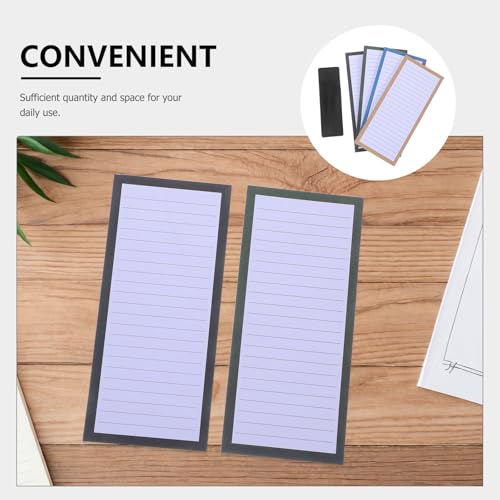 Bloc-notes magnétique pour préparation des repas et liste de courses - 6