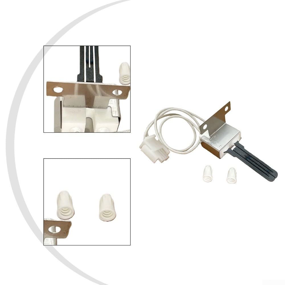 GLOBALHUT Sensor Llama Horno B1401018 Repuesto Cerámica Sensor Llama Horno