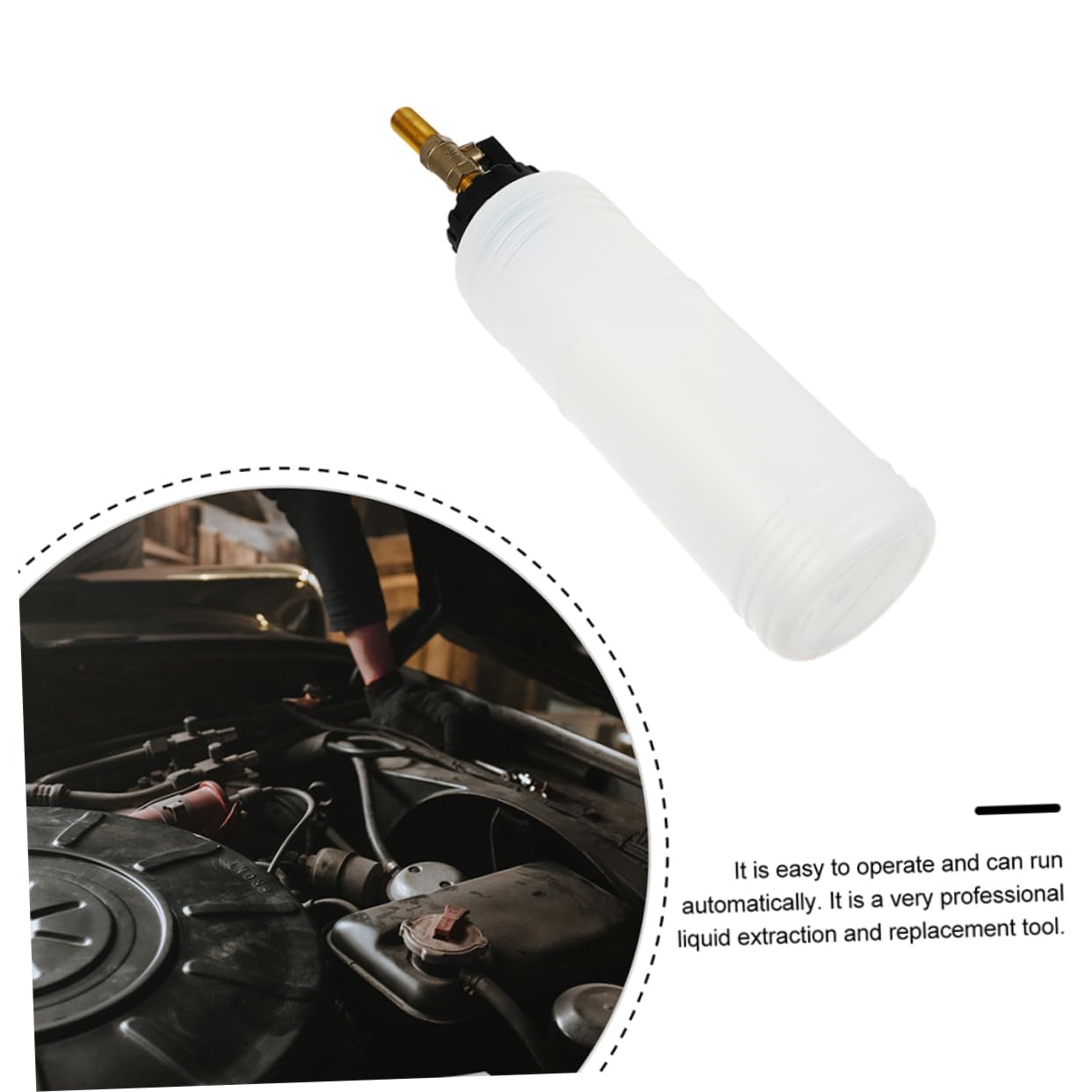 MAGICLULU 5 Series Máquina De Cambio De Aceite De Frenos Cambiar Eliminación Cambiando Auto Mineral Sangrado De Frenos Purgador De Frenos De Presión Planchar 2 Piezas X 5