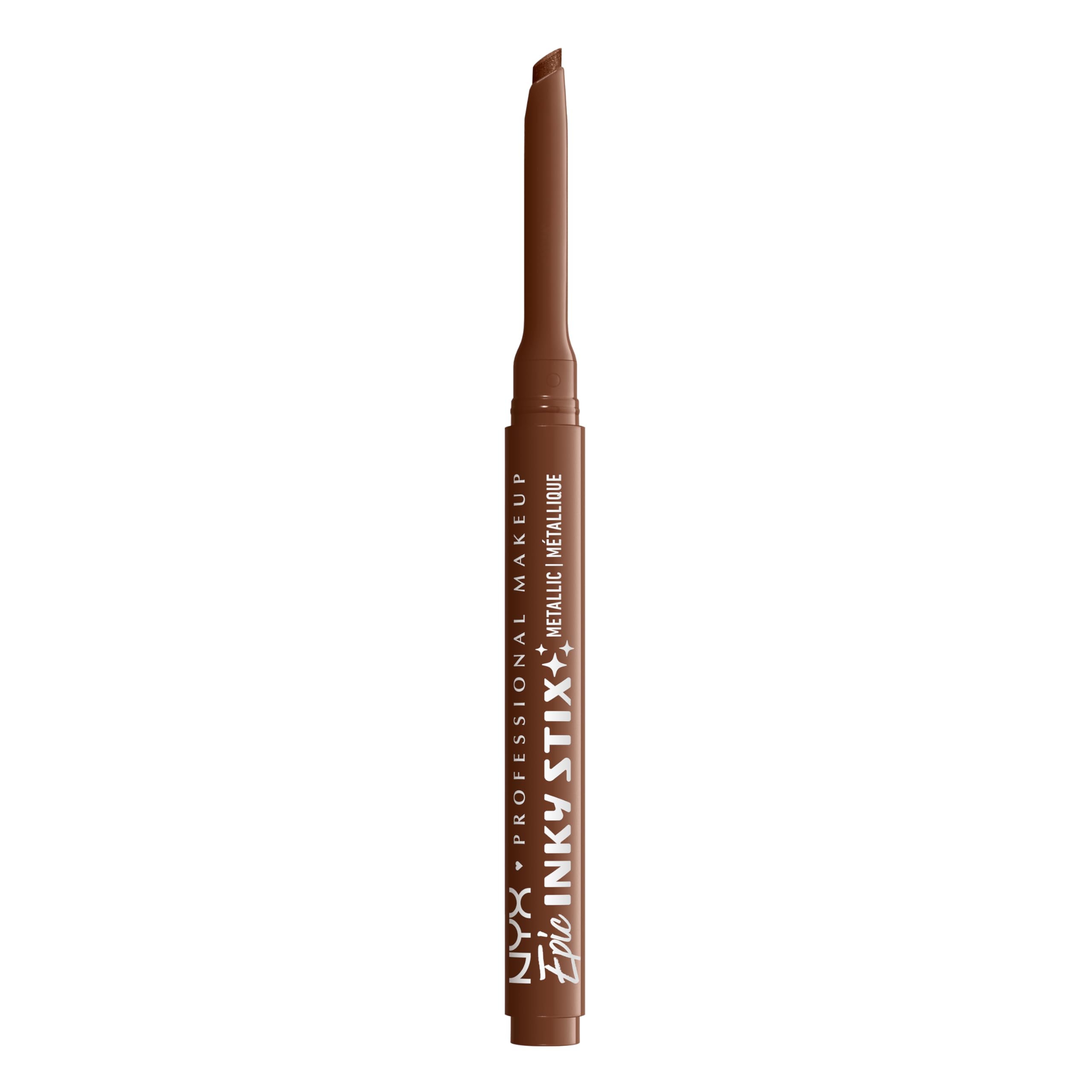 NYX Professional Makeup Epic Eyeliner, Inky Stix, Cream Gel Eyeliner, lasts up to 24 hours, Waterproof, Precise Slanted Tip, Long Lasting & Easy Application, Shade: Kinetic Copper