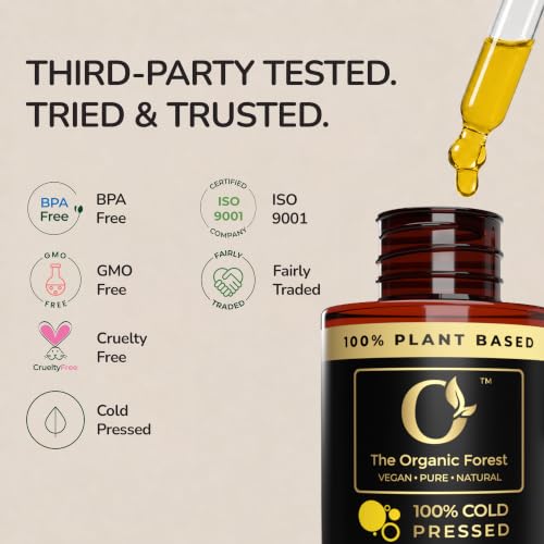 Image of Pomegranate Seed Oil for Face | 100% Pure Cold Pressed Facial Oil for Glow & Even Tone | 30ml