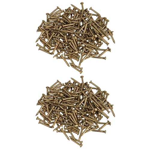 200 Pcs Clavos de Aleación de Cobre para Fijación o Reparación de Muebles 0.25x1cm miniatura 1