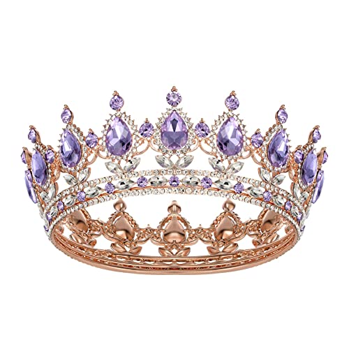 Coronas de tiara de cristal para mujer perfectas para tu baile de gala 7