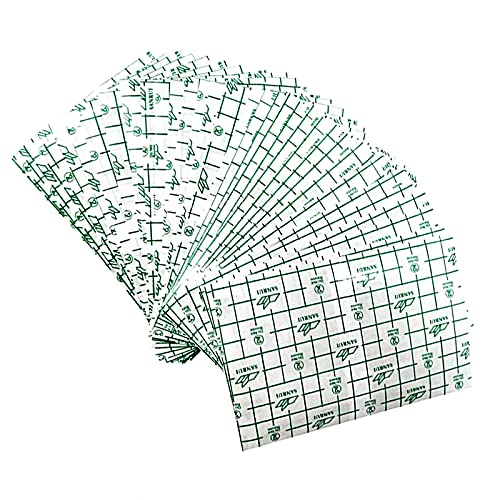 50 Stück 10cm x 15cm Fixierpflaster, Klebender Wundverband, Wasserdicht Transparent Bandage, für Tattoo-Nachsorge, Wunde Halten, Fexed Pflaster Cover