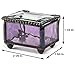 Purple Stained Glass Ring Box Jewelry Trinket - J Devlin Box 325-2