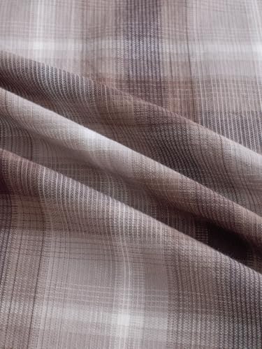 Image of VASTRADO Timeless Cocoa Brown Shadow Checks Shirt