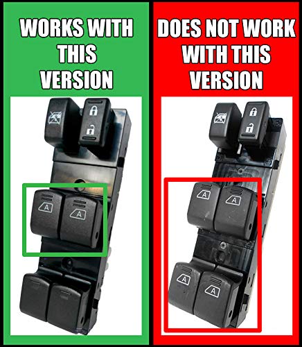 Switchdoctor Window Master Switch For 2009-2014 Nissan Maxima 25401-9N00E #TOP3