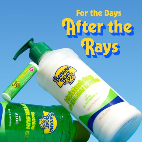 Banana Boat Moisturizing After Sun Lotion with Aloe, 16 Fl Oz - image 3