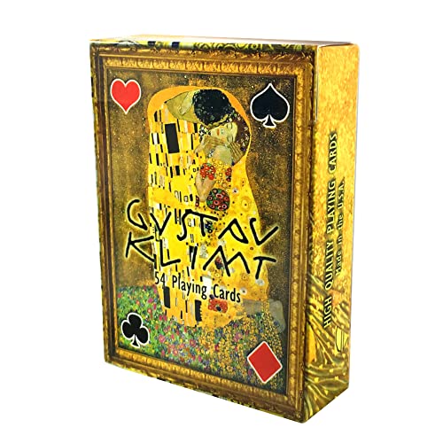 Klimt 54 Playing Cards | Gustav Klimt | Famous Paintings | Art in Cards | Klimt Paintings | European Art | Classical Art | Playing Cards | Poker Size Standard | Single Deck Set | Art Masterpieces |