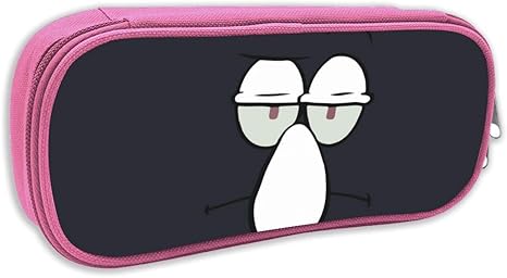 Amazon Co Jp スポンジ ボブ キャラ イカルド フェイス イラスト 筆箱 ペン袋 ペンケース化粧カバン文具収納 ポーチ 軽量 通学 旅行 かわいい 学生 多機能 シンプル 人気 男女兼用 3色入り ホーム キッチン
