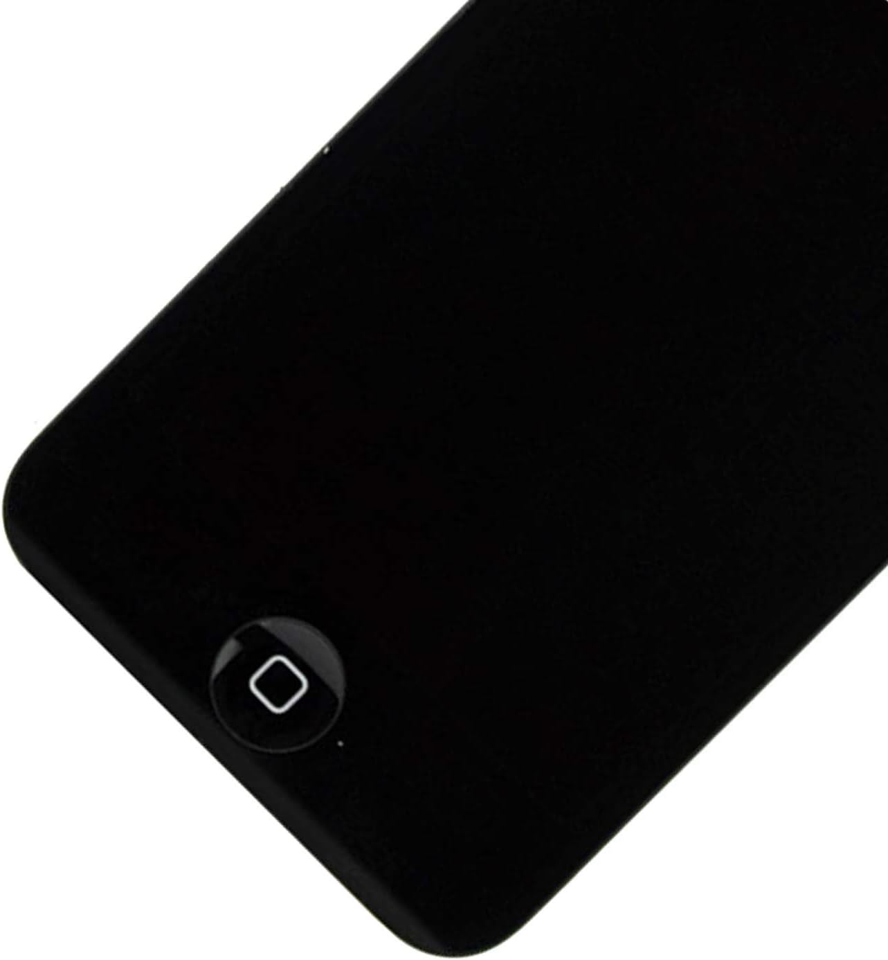 cellphoneage for iPhone 5C New LCD Screen Replacement with Home Button and Camera Spare Parts Black Full Set with Frame Digitizer Diplay Assembly Replacement + Free Repair Tool Kits (Black.)