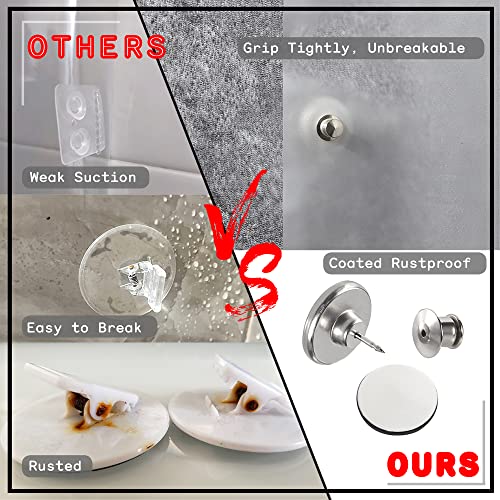 Arayarser HRYM01 Shower Curtain Side Magnets To Keep Curtain Closed To The Wall thumb #2