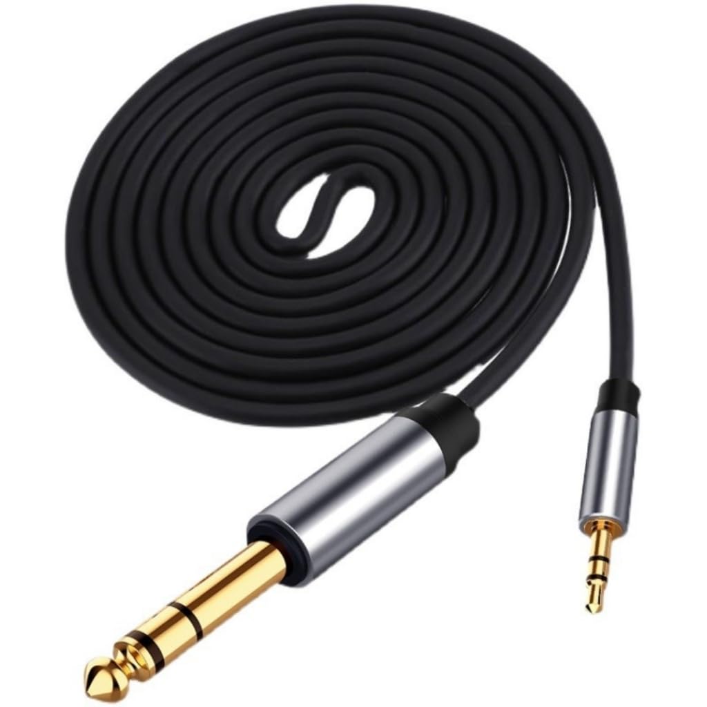 GMBYLBY 3.5mm To 6.35mm Cable For Enhances Sound With Various Devices Guitar Auxiliary Male Cord Stereo