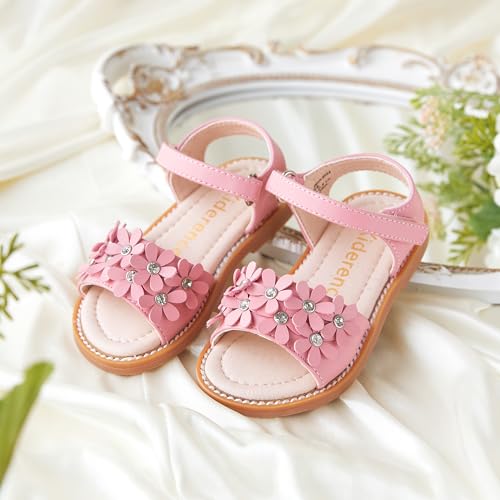 Image of Kiderence Toddler Girls Sandals Little Girls Kids Summer Shoes Toddler Sandals