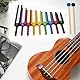 Stimmgabel, 9 Pcs Solfeggio Stimmgabel Set, Bunte Stimmgabeln aus Aluminiumlegierung mit 2×Silikonhämmer, für Yoga Entspannung (174 Hz, 285 Hz, 396 Hz, 417 Hz, 528 Hz, 639 Hz, 852 Hz, 963 Hz) (bunt)