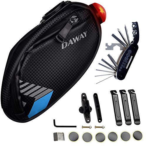DAWAY A36 Bike Repair Kit with Taillight