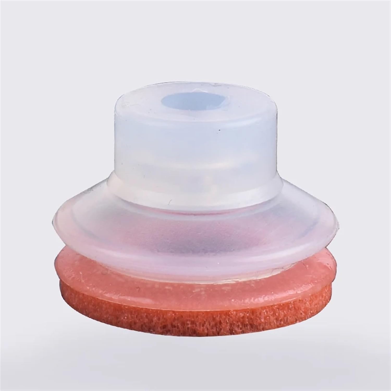 1/2/3 Layer Smalll Manipulator Vacuum Industrial Rubber Sucker Pad Sponge Silicone Vacuum Suction Cup Chuck (Color : HS-25S1, Size : QTY-10PCS)