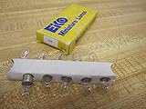 Eiko - 755 Mini Indicator Lamp - 6.3 Volt - 0.15 Amp - T3.25 Bulb - Miniature Bayonet Base - 10 Pack