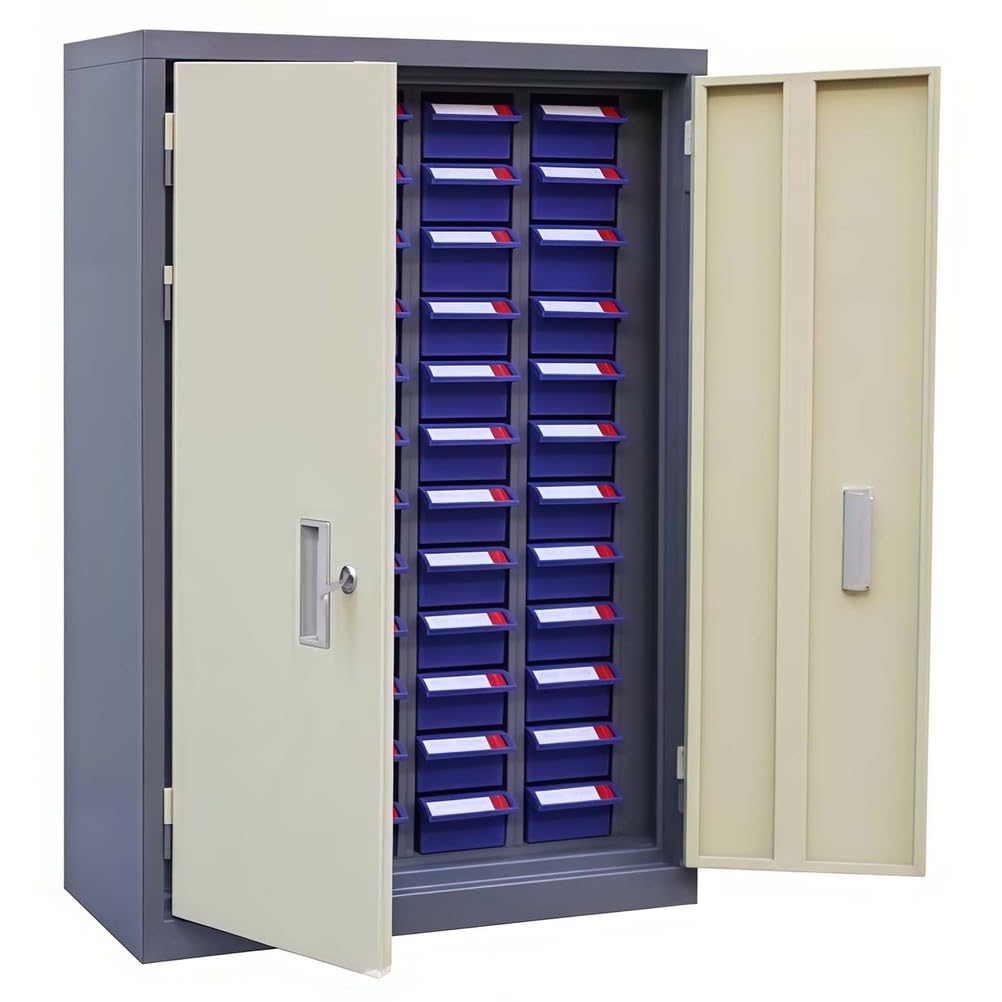 BHGFYXBS Abs Sto Cabinet For Tools & Documents Ideal For Office Versatile Chest For Supplies &,A-48 Drawers With Door,A-48 drawers with door