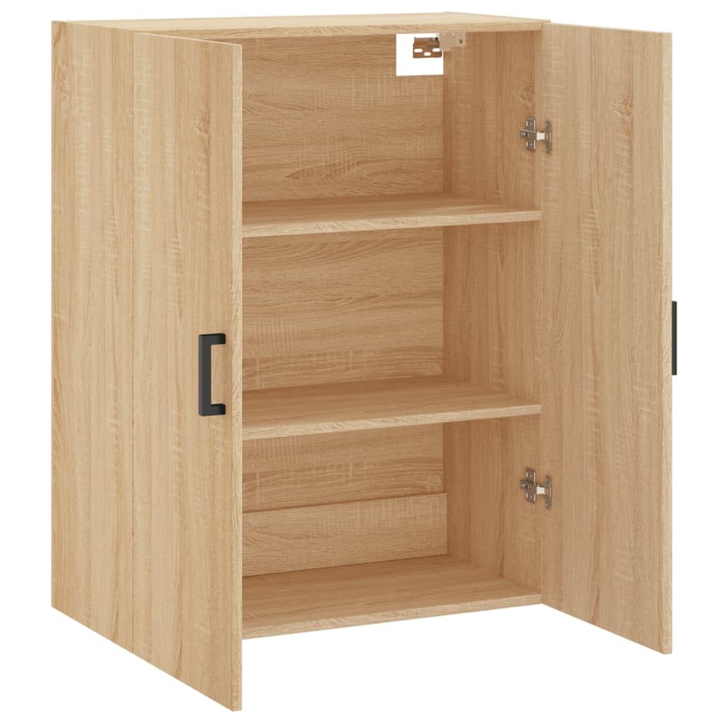 vidaXL Armario de Pared Roble Sonoma 69,5x34x90 cm, Armario, Armario Colgante, Armario Auxiliar, Armario de almacenaje, Armario Colgante de Pared