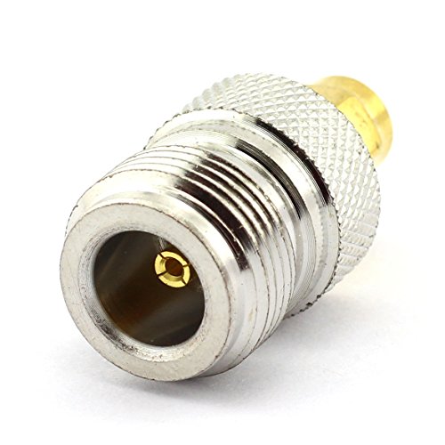 DGZZI 2-Pack N Female to SMA Male RF Coaxial Adapter N to SMA Coax Jack Connector