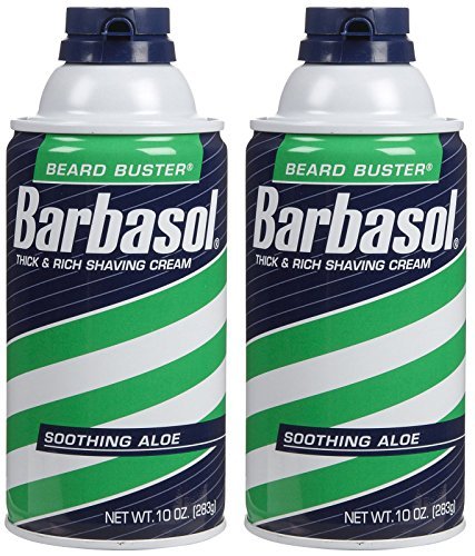 Barbasol Shave Cream, Soothing Aloe - 10 Oz - 2 Pk #TOP12