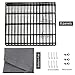 PETIME Foldable Metal Dog Exercise Pen/Pet Puppy Playpen Kennels Yard Fence Indoor/Outdoor 8 Panel 24