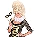 Produktbild NET TOYS Satin Mittelalter Halskrause Clown Kragen weiß Rüschenkragen Kräuselschal Jabot Rokoko Barock Kostüm Accessoire