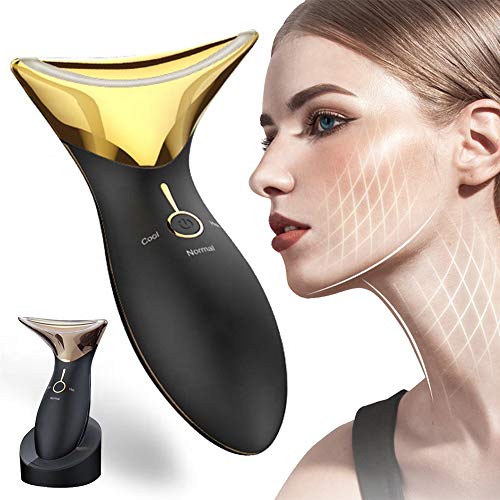POEO Anti Aging Face Massager, High Frequency Facial Machine, Facial Toning Massage Device with Hot & Cold Modes, for Skin Tightening and Anti Puffiness