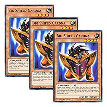 Amazon.co.jp: 【 3枚セット 】遊戯王 英語版 LDK2-ENY16 Big Shield