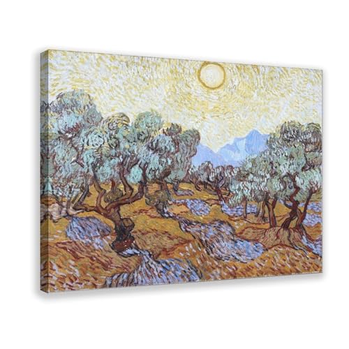 Impression sur toile haut de gamme de Van Gogh avec châssis bois robuste