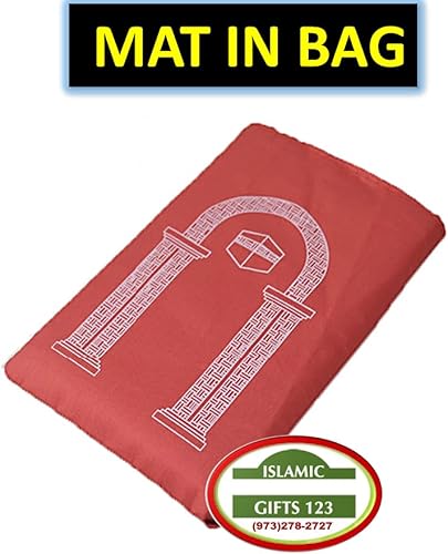Miniatura 4 de 12 piezas mini bolsillo portátil de viaje oración oración alfombra Namaz alfombra islámica musulmana musallah plegable impermeable Salah Slalat