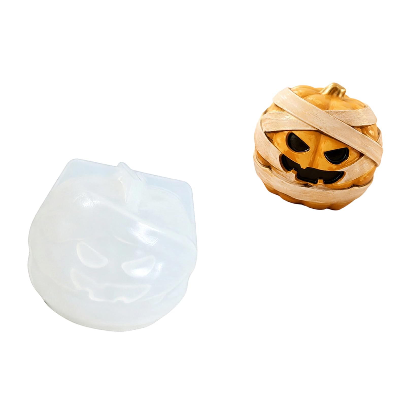Xagmodshn A Silicone Mold For Halloween Party Decor, Wax Resin Plaster Nd Soap Casting For Seasonal Displays Halloween Silicone Mold Resin Plaster Soap Casting Seasonal Decor Ornament