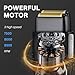 Foil Shavers for Men, Electric Razor Shaver Cordless Waterproof Wet Dry LED Display USB-C Rechargeable