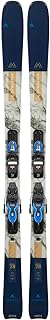 DYNASTAR Unisex M-Cross 78 Lightweight Stable Alpine Freeride All-Mountain Snow Skis with Xpress 11 GripWalk B83 Bindings Included, 148