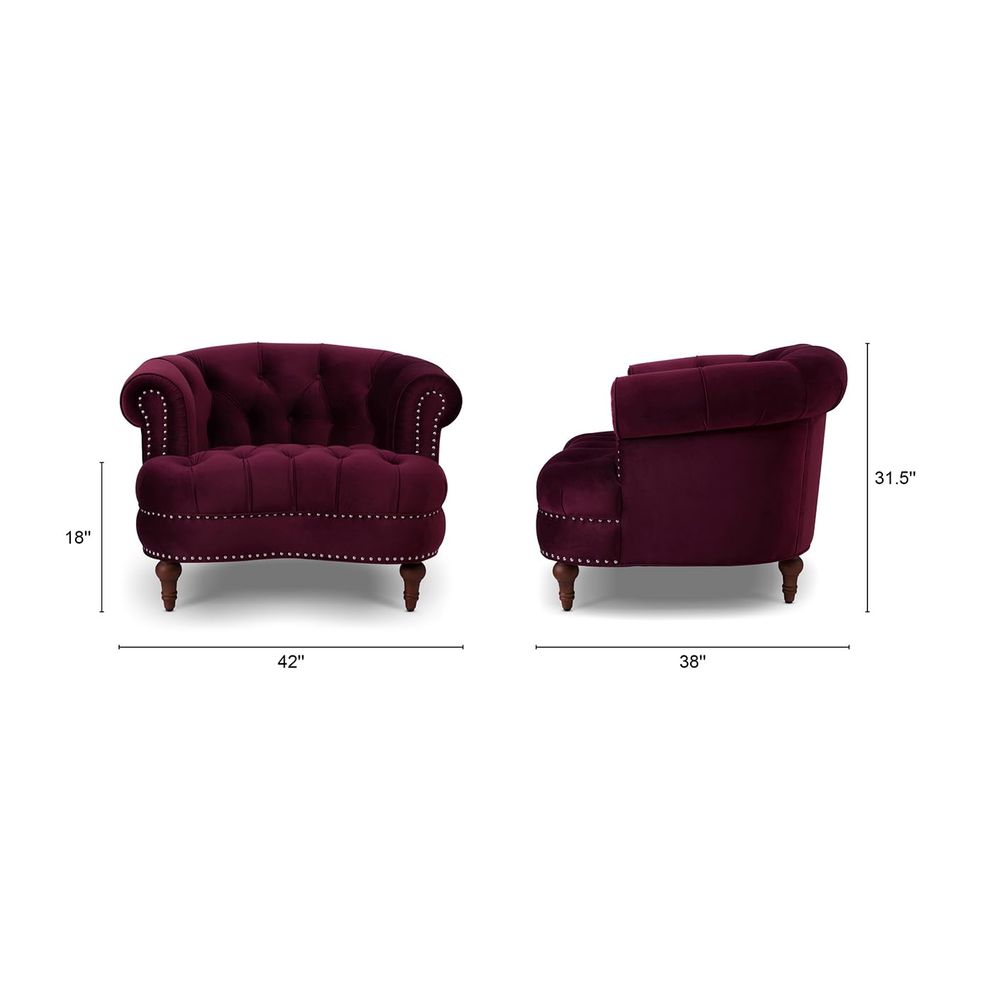 Jennifer Taylor La Rosa ドレッシングチェアー Amazon.com: Jennifer Taylor Home La Rosa Victorian Tufted