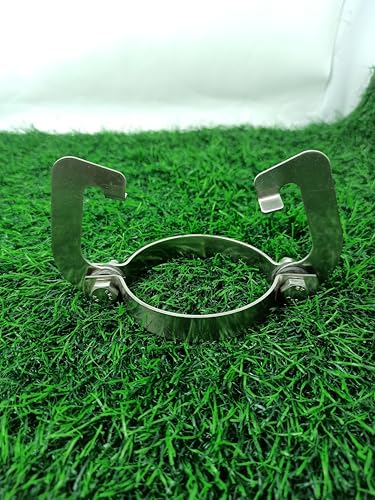 Image of Stainless Steel O-Type Quick Coupling Clamp Ring | HeavyDuty Lock Clamp for Irrigation Pipe Coupler /Hose Coupling Connector | Rust Resistant Ring for Agriculture & Garden Use-20 Pcs | 3 inch