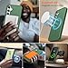 Rayboen for Magnetic Samsung Galaxy S23 FE Case, [Compatible with Magsafe] [Translucent Frosted Hard Back] [Soft Silicon Edge] Slim Fit Shockproof Phone Cover for Samsung S23 FE, Matte Green