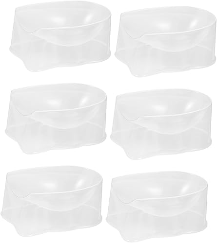 Beatifufu Caja de polvo de inmersión de uñas, accesorios de arte de uñas, taza de arte de uñas acrílica, contenedor de almacenamiento de polvo