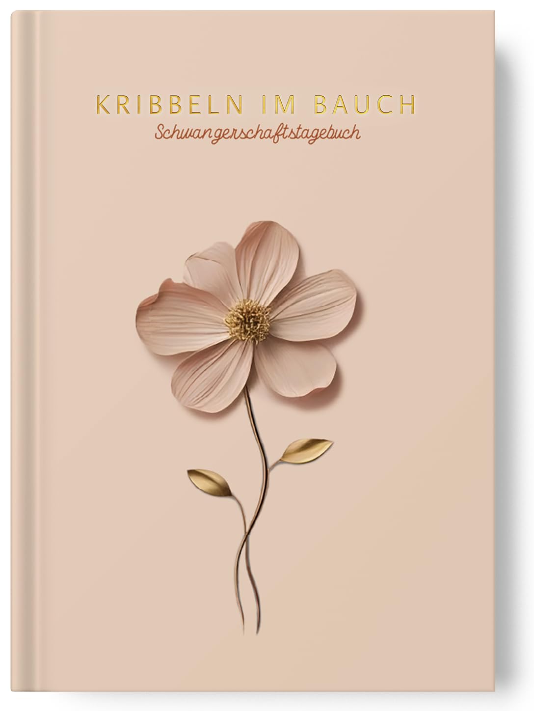 Schwangerschaftstagebuch mit Fragen zum Ausfüllen & genug Platz für deine Gestaltung, Fotos und Übersicht der wichtigsten Termine - Sophies Kartenwelt