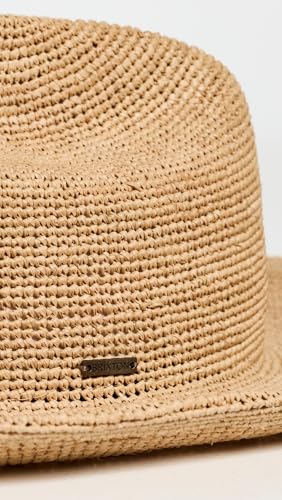 Sombrero vaquero de paja plegable para mujer miniatura 3