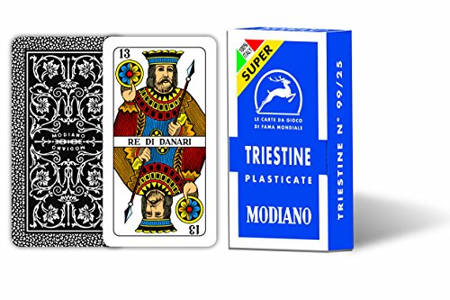 Preisvergleich Produktbild Modiano Mignon Spielkarten TRIESTINE 99 / 25 Super