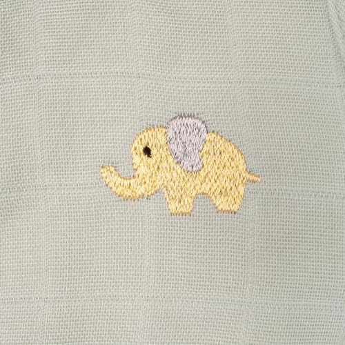 Image of The White Cradle Muslin Jhabla for Newborn Baby, Organic Cotton Vest