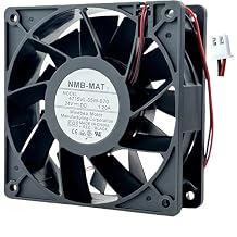 for 4715VL-05W-B70 Cooling Fan, DC 24V 1.20A NMB-MAT Inverter Cooling Fan, 120X120X38mm 2-Wire Cooling Fan
