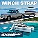 Boat Winch Strap with Hook 2