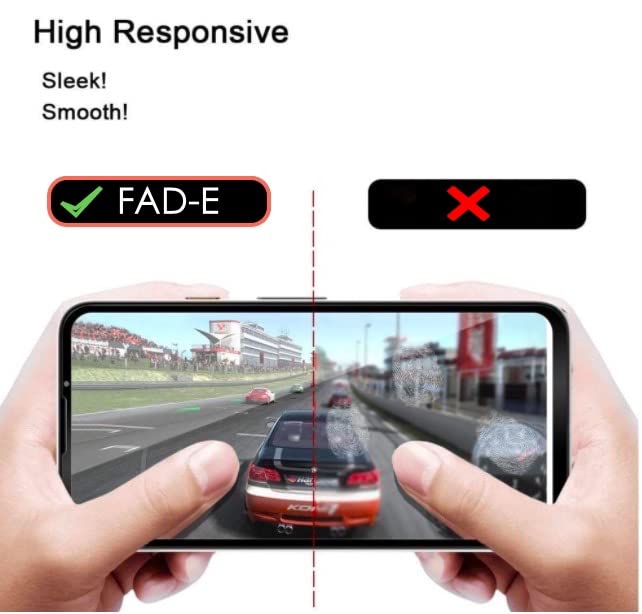 Image of FAD-E Tempered Glass Screen Protector Guard for Redmi K50i 5G (Transparent)