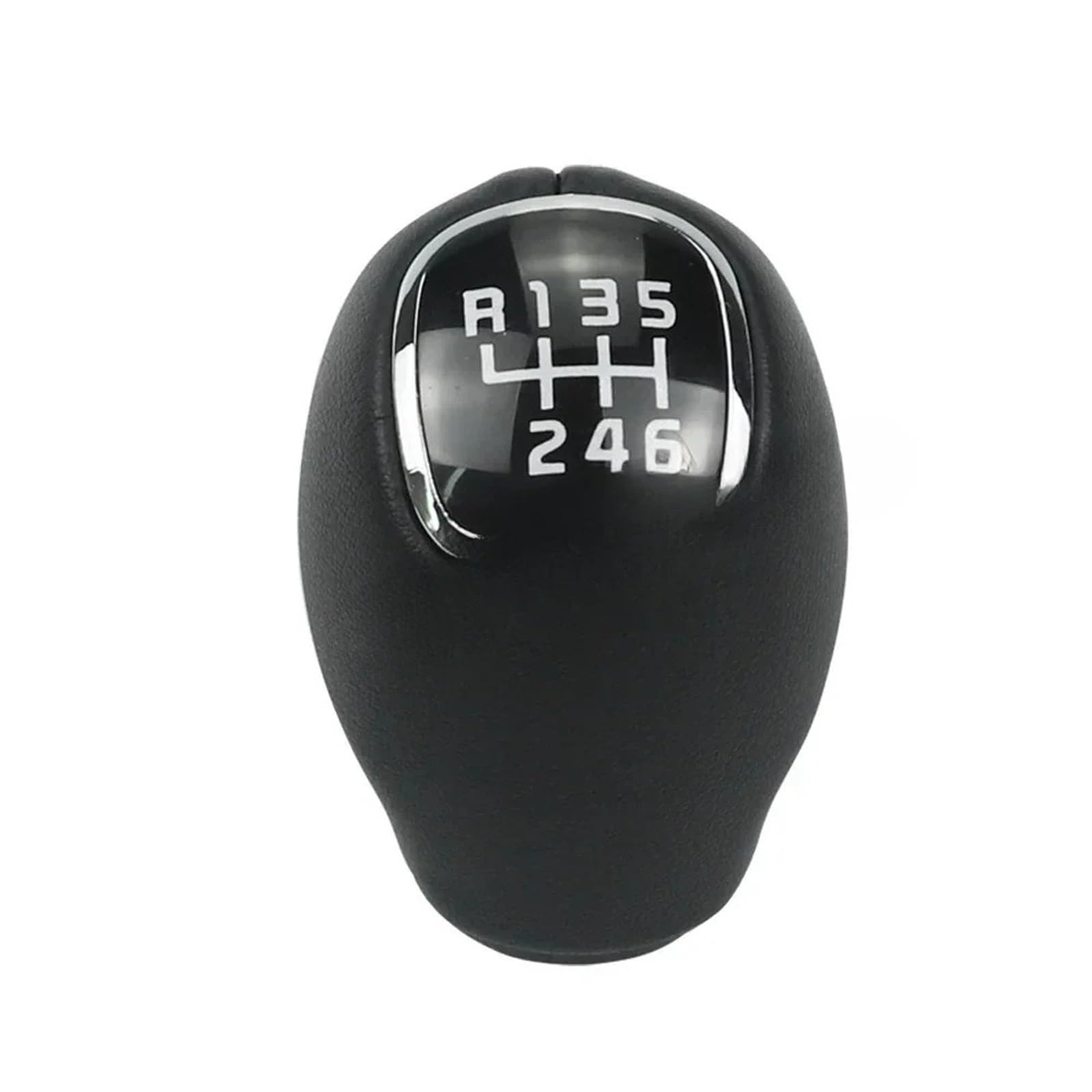 EHWLFVX Car Gear Shift for KIA for Sportage 2011-2015 for Rio 3 5 2013-2015 6 Speed Leather Gear Knob Shift Lever Shifter Handball Car Accessories(6 Speed)