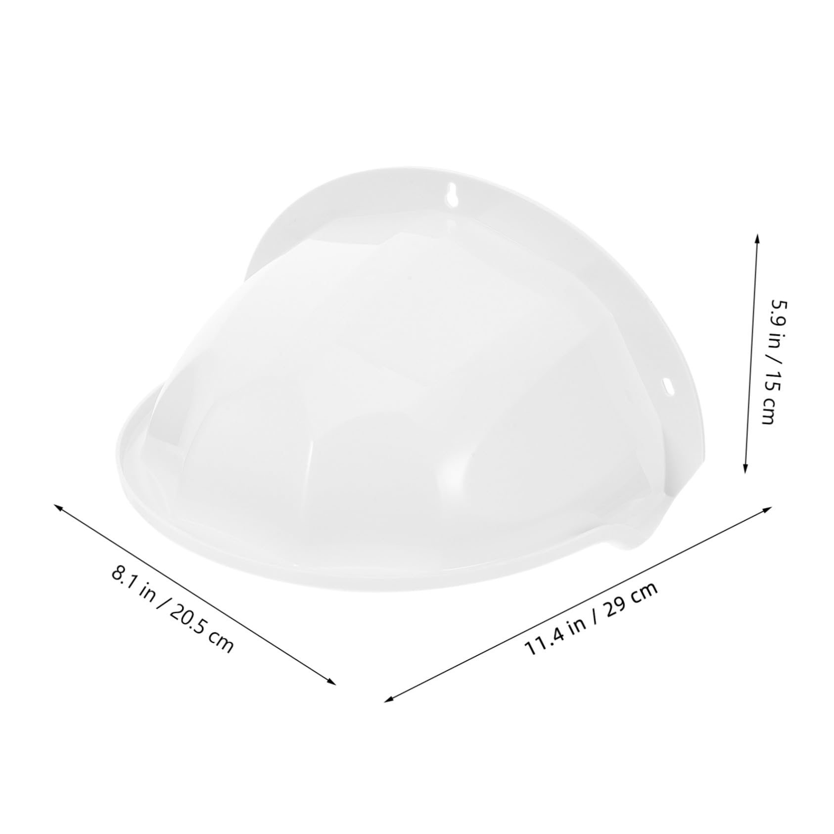 Boîtier Extérieur pour Caméra de Sécurité Blanc Abs, Protection Pluie